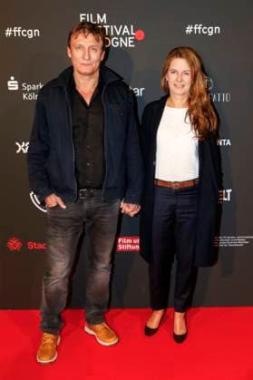 Oliver Masucci with partner Tanit Koch at the Cologne Awards ceremony at the 33 Film Festival Cologne 2023 at the E Werk Cologne, 26 10 2023 Foto:xR.xSchmiegeltx xFuturexImagex cologne_awards_3001