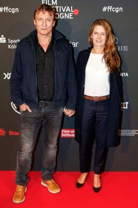 Oliver Masucci with partner Tanit Koch at the Cologne Awards ceremony at the 33 Film Festival Cologne 2023 at the E Werk Cologne, 26 10 2023 Foto:xR.xSchmiegeltx xFuturexImagex cologne_awards_3002
