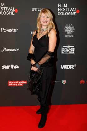 Corinna Nilson at the Cologne Awards ceremony at the 33 Film Festival Cologne 2023 at E Werk Cologne, 26 10 2023. Foto:xR.xSchmiegeltx xFuturexImagex cologne_awards_3005