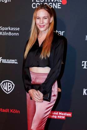 Eveline Gorter at the Cologne Awards ceremony at the 33 Film Festival Cologne 2023 at E Werk Cologne, 26 10 2023. Foto:xR.xSchmiegeltx xFuturexImagex cologne_awards_3029