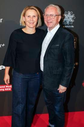 Susan Link with husband Wolfgang Link at the Cologne Awards ceremony at the 33 Film Festival Cologne 2023 at E Werk Cologne, 26 10 2023. Foto:xR.xSchmiegeltx xFuturexImagex cologne_awards_3068