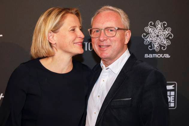 Susan Link with husband Wolfgang Link at the Cologne Awards ceremony at the 33 Film Festival Cologne 2023 at E Werk Cologne, 26 10 2023. Foto:xR.xSchmiegeltx xFuturexImagex cologne_awards_3071