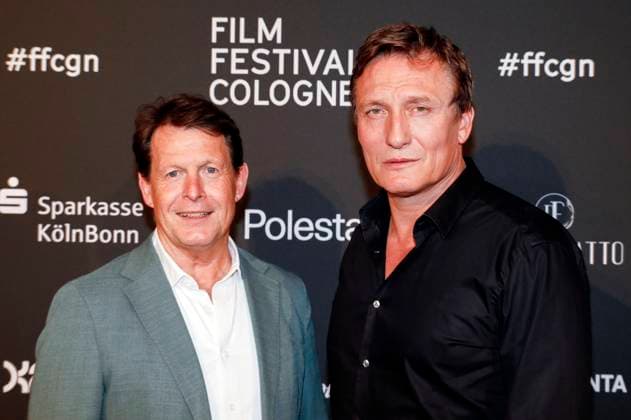 Oliver Masucci with guest at the Cologne Awards ceremony at the 33 Film Festival Cologne 2023 at E Werk Cologne, 26 10 2023 Foto:xR.xSchmiegeltx xFuturexImagex cologne_awards_3082