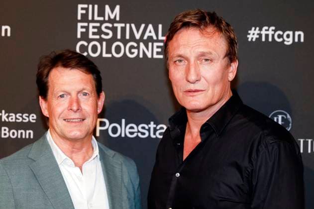 Oliver Masucci with guest at the Cologne Awards ceremony at the 33 Film Festival Cologne 2023 at E Werk Cologne, 26 10 2023 Foto:xR.xSchmiegeltx xFuturexImagex cologne_awards_3083