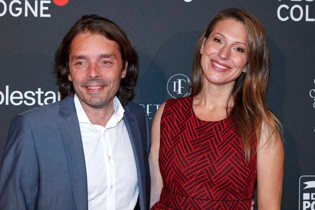 Mara Bergmann with partner Alex Hoffmann at the Cologne Awards ceremony at the 33 Film Festival Cologne 2023 at E Werk Cologne, 26 10 2023. Foto:xR.xSchmiegeltx xFuturexImagex cologne_awards_3087