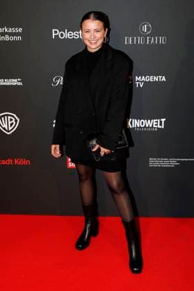 Julia Wiedemann at the Cologne Awards ceremony at the 33 Film Festival Cologne 2023 at E Werk Cologne, 26 10 2023. Foto:xR.xSchmiegeltx xFuturexImagex cologne_awards_3119