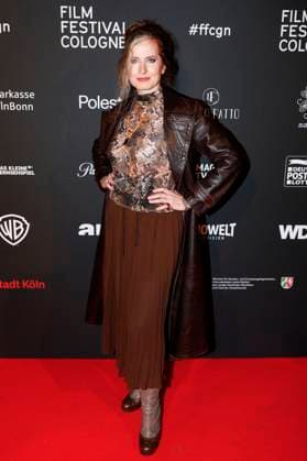 Karin Angele at the Cologne Awards ceremony at the 33 Film Festival Cologne 2023 at E Werk Cologne, 26 10 2023. Foto:xR.xSchmiegeltx xFuturexImagex cologne_awards_3168