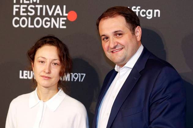 Katharina Huber and Nathanael Liminski at the Cologne Awards ceremony at the 33 Film Festival Cologne 2023 at E Werk Cologne, 26 10 2023. Foto:xR.xSchmiegeltx xFuturexImagex cologne_awards_3180
