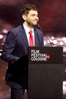 Xavier Dolan at the Cologne Awards ceremony at the 33 Film Festival Cologne 2023 at E Werk Cologne, 26 10 2023. Foto:xR.xSchmiegeltx xFuturexImagex cologne_awards_3195