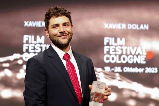 Xavier Dolan at the Cologne Awards ceremony at the 33 Film Festival Cologne 2023 at E Werk Cologne, 26 10 2023. Foto:xR.xSchmiegeltx xFuturexImagex cologne_awards_3199