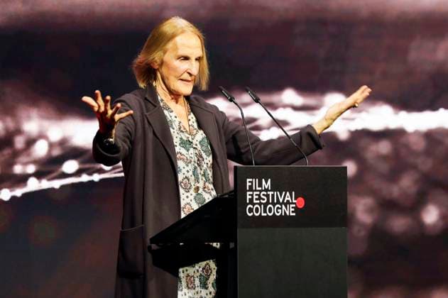 Gabriela Sperl at the Cologne Awards ceremony at the 33 Film Festival Cologne 2023 at E Werk Cologne, 26 10 2023. Foto:xR.xSchmiegeltx xFuturexImagex cologne_awards_3201