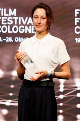 Katharina Huber at the Cologne Awards ceremony at the 33 Film Festival Cologne 2023 at E Werk Cologne, 26 10 2023. Foto:xR.xSchmiegeltx xFuturexImagex cologne_awards_3224