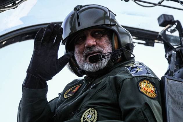 October 27, 2023, Nasr Abad, Isfahan, Iran: An Iranian force prepares to air assault during a ground force drill. Amid rising tension in the Middle East due to the ongoing Israel-Hamas conflict, the Iranian army announced on 27 October the beginning of a massive military exercise in the central region of the country to assess combat capabilities and test new weaponry. Nasr Abad Iran - ZUMAi98_ 20231027_zih_i98_072 Copyright: xIranianxArmyxOfficex