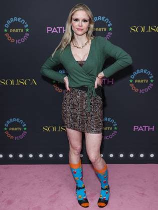 Darren Dzienciol Pop Icons Halloween Party - LA American actress Erin Moriarty arrives at Darren Dzienciol s Pop Icons Halloween Party 2023 Presented By Solisca Tequila and PATH Water held at a Private Residence on October 27, 2023 in Beverly Hills, Los Angeles, CA, USA. Photo by Xavier Collin Image Press Agency ABACAPRESS.COM Los Angeles CA United States  Copyright: xCollinxXavier ImagexPressxAgencyxABACAx 873656_068 CollinxXavier ImagexPressxAgencyxABACAx 873656_068