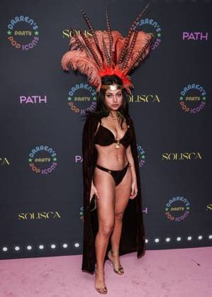 Darren Dzienciol Pop Icons Halloween Party - LA Canadian actress Inanna Sarkis arrives at Darren Dzienciol s Pop Icons Halloween Party 2023 Presented By Solisca Tequila and PATH Water held at a Private Residence on October 27, 2023 in Beverly Hills, Los Angeles, CA, USA. Photo by Xavier Collin Image Press Agency ABACAPRESS.COM Los Angeles CA United States  Copyright: xCollinxXavier ImagexPressxAgencyxABACAx 873656_075 CollinxXavier ImagexPressxAgencyxABACAx 873656_075