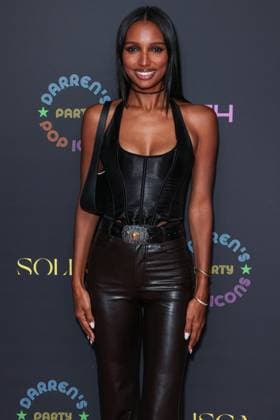 Darren Dzienciol Pop Icons Halloween Party - LA American model Jasmine Tookes arrives at Darren Dzienciol s Pop Icons Halloween Party 2023 Presented By Solisca Tequila and PATH Water held at a Private Residence on October 27, 2023 in Beverly Hills, Los Angeles, CA, USA. Photo by Xavier Collin Image Press Agency ABACAPRESS.COM Los Angeles CA United States  Copyright: xCollinxXavier ImagexPressxAgencyxABACAx 873656_090 CollinxXavier ImagexPressxAgencyxABACAx 873656_090