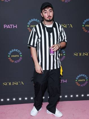 Darren Dzienciol Pop Icons Halloween Party - LA American producer, DJ and record executive Zack Bia arrives at Darren Dzienciol s Pop Icons Halloween Party 2023 Presented By Solisca Tequila and PATH Water held at a Private Residence on October 27, 2023 in Beverly Hills, Los Angeles, CA, USA. Photo by Xavier Collin Image Press Agency ABACAPRESS.COM Los Angeles CA United States  Copyright: xCollinxXavier ImagexPressxAgencyxABACAx 873656_107 CollinxXavier ImagexPressxAgencyxABACAx 873656_107