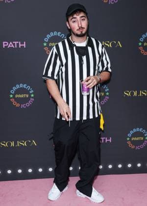 Darren Dzienciol Pop Icons Halloween Party - LA American producer, DJ and record executive Zack Bia arrives at Darren Dzienciol s Pop Icons Halloween Party 2023 Presented By Solisca Tequila and PATH Water held at a Private Residence on October 27, 2023 in Beverly Hills, Los Angeles, CA, USA. Photo by Xavier Collin Image Press Agency ABACAPRESS.COM Los Angeles CA United States  Copyright: xCollinxXavier ImagexPressxAgencyxABACAx 873656_108 CollinxXavier ImagexPressxAgencyxABACAx 873656_108