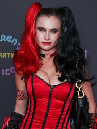 Darren Dzienciol Pop Icons Halloween Party - LA Madeline Magruder arrives at Darren Dzienciol s Pop Icons Halloween Party 2023 Presented By Solisca Tequila and PATH Water held at a Private Residence on October 27, 2023 in Beverly Hills, Los Angeles, CA, USA. Photo by Xavier Collin Image Press Agency ABACAPRESS.COM Los Angeles CA United States  Copyright: xCollinxXavier ImagexPressxAgencyxABACAx 873656_173 CollinxXavier ImagexPressxAgencyxABACAx 873656_173