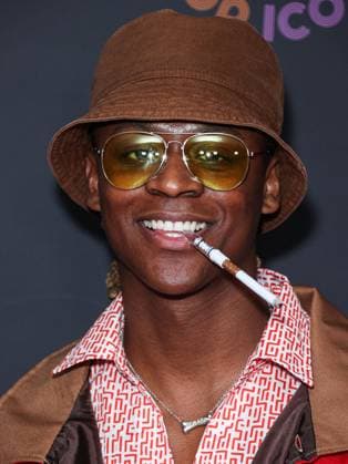 Darren Dzienciol Pop Icons Halloween Party - LA American television personality, DJ and entertainer Shaquille O Neal s son Myles B. O Neal arrives at Darren Dzienciol s Pop Icons Halloween Party 2023 Presented By Solisca Tequila and PATH Water held at a Private Residence on October 27, 2023 in Beverly Hills, Los Angeles, CA, USA. Photo by Xavier Collin Image Press Agency ABACAPRESS.COM Los Angeles CA United States  Copyright: xCollinxXavier ImagexPressxAgencyxABACAx 873656_192 CollinxXavier ImagexPressxAgencyxABACAx 873656_192