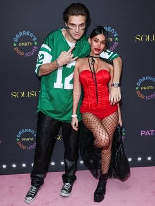 Darren Dzienciol Pop Icons Halloween Party - LA Ryder Beer and Sarah Rose arrive at Darren Dzienciol s Pop Icons Halloween Party 2023 Presented By Solisca Tequila and PATH Water held at a Private Residence on October 27, 2023 in Beverly Hills, Los Angeles, CA, USA. Photo by Xavier Collin Image Press Agency ABACAPRESS.COM Los Angeles CA United States  Copyright: xCollinxXavier ImagexPressxAgencyxABACAx 873656_208 CollinxXavier ImagexPressxAgencyxABACAx 873656_208