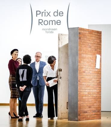 AMSTERDAM - Queen Maxima is present at the presentation of the Prix de Rome 2023, the oldest prize in the Netherlands for visual artists under the age of 40. ANP REMKO DE WAAL netherlands out - belgium out  Copyright: xx x482650775x originalFilename: 482650775.jpg