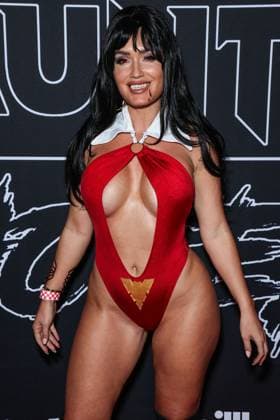 Billboard And Affinity Nightlife s Red Carpet Halloween Costume Ball - LA American model CJ Sparxx arrives at Billboard And Affinity Nightlife s Red Carpet Halloween Costume Ball 2023 held at the W Hotel Rooftop on October 31, 2023 in Hollywood, Los Angeles, California, United States. Photo by Xavier Collin Image Press Agency ABACAPRESS.COM Los Angeles California United States  Copyright: xCollinxXavier ImagexPressxAgencyxABACAx 874073_015 CollinxXavier ImagexPressxAgencyxABACAx 874073_015