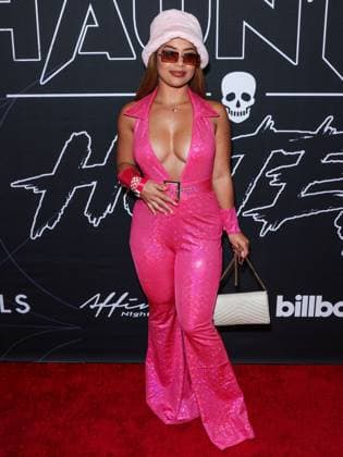 Billboard And Affinity Nightlife s Red Carpet Halloween Costume Ball - LA Tallie Spencer arrives at Billboard And Affinity Nightlife s Red Carpet Halloween Costume Ball 2023 held at the W Hotel Rooftop on October 31, 2023 in Hollywood, Los Angeles, California, United States. Photo by Xavier Collin Image Press Agency ABACAPRESS.COM Los Angeles California United States  Copyright: xCollinxXavier ImagexPressxAgencyxABACAx 874073_089 CollinxXavier ImagexPressxAgencyxABACAx 874073_089