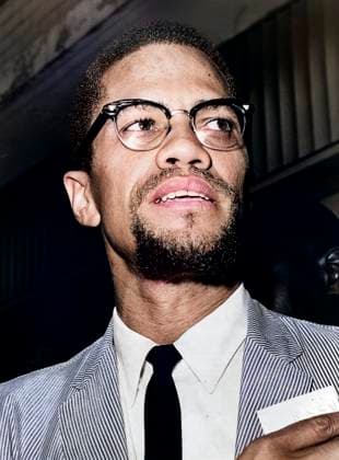 September 29, 2023, New York City, New York, USA: Malcolm X (1925-1965), American Muslim minister and human rights activist, head and shoulders portrait, Queens County Courthouse, Queens, New York City, New York, USA, Herman Hiller, New York World-Telegram and the Sun Newspaper Photograph Collection, 1964 New York City USA - ZUMAg145 20230929_zap_g145_016 Copyright: xJTxVintagex