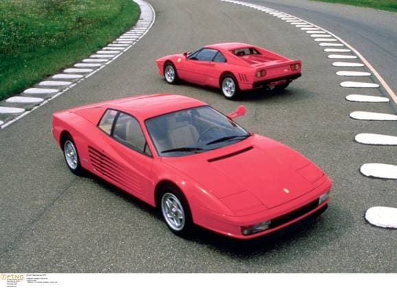 Ferrari Testarossa and GTO Martyn Goddard Retna UK Credit all uses Ferrari Testarossa and GTO Martyn Goddard Retna UK Credit all uses, Credit: Martyn Goddard Avalon  Copyright: x xMartynxGoddardx xAvalonx 0524890389
