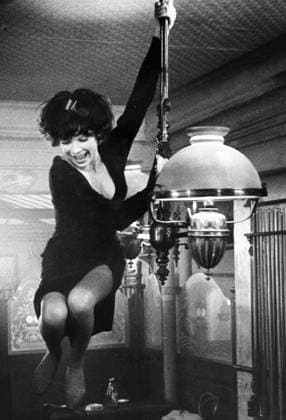Film Irma La Douce Actress Shirley MacLaine in a scene of the film Hollywood, CA USA  Copyright: xLeoxFuchsx 0072 Shirley MacLaine (Irma La Douce) CHANDELIER SET new