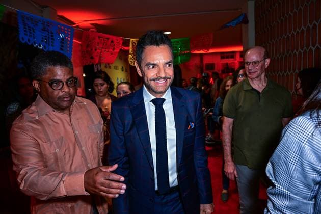 Mexican actor Eugenio Derbez arrives at the opening of the tenth edition of the GEMS film festival, one of the two annual events of the Miami Film Festival (MFF), at the Koubek Center in Miami, Florida, United States, 02 November 2023. The GEMS film festival in Miami opened with the feature film Radical , starring the Mexican Eugenio Derbez, who received the GEMS Impact award at this annual event of the seventh art, which takes place this year from November 2 to 5. GEMS Festival in Miami opens with Radical and awards its protagonist Eugenio Derbez !ACHTUNG: NUR REDAKTIONELLE NUTZUNG!  Copyright: xGiorgioxVierax USA209 20231103-55012228623_1
