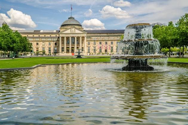 Kurhaus Wiesbaden Health Spa Wiesbaden, Germany - 2018-06-03: Casino Kurhaus of Wiesbaden Copyright: xZoonar.com BirgitxReitz-Hofmannx 13002585