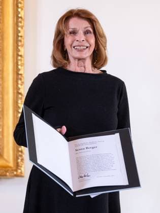 Senta BERGER, actress and prizewinner Tolerance Award ceremony, 5 11 2023 Presentation of the TOLERANCE PRIZE of the Protestant Academy Tutzing to S E N T A B E R G E R in Tutzing, E V A N G E L I S CH E A K A D E M I E T U T Z I N G, Germany Source Copyright Credit Oryk HAIST xEAT-TOLERANZPREISx
