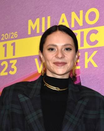 Milan,Italy MILANO MUSIC WEEK 2023 event presentation with Francesca Michielin and Nur Al Habash artistic director of MILANO MUSIC WEEK with institutions and sponsors In the photo:Francesaca Michielin  Copyright: x xipa-agency.netx xNickxZonnax IPA_Agency_IPA41454047
