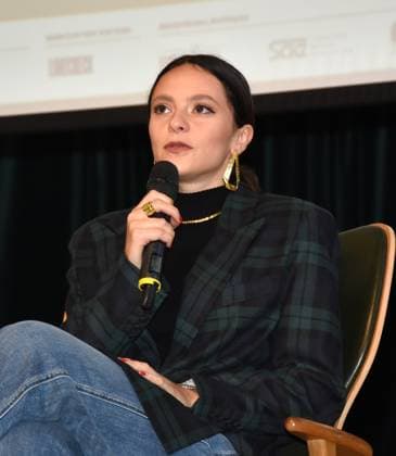 Milan,Italy MILANO MUSIC WEEK 2023 event presentation with Francesca Michielin and Nur Al Habash artistic director of MILANO MUSIC WEEK with institutions and sponsors In the photo:Francesaca Michielin  Copyright: x xipa-agency.netx xNickxZonnax IPA_Agency_IPA41454073