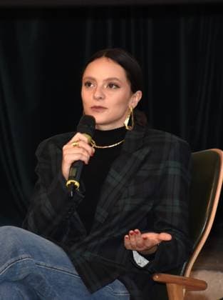 Milan,Italy MILANO MUSIC WEEK 2023 event presentation with Francesca Michielin and Nur Al Habash artistic director of MILANO MUSIC WEEK with institutions and sponsors In the photo:Francesaca Michielin  Copyright: x xipa-agency.netx xNickxZonnax IPA_Agency_IPA41454078