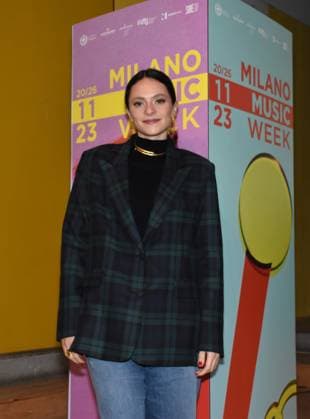 Milan,Italy MILANO MUSIC WEEK 2023 event presentation with Francesca Michielin and Nur Al Habash artistic director of MILANO MUSIC WEEK with institutions and sponsors In the photo:Francesaca Michielin  Copyright: x xipa-agency.netx xNickxZonnax IPA_Agency_IPA41454113