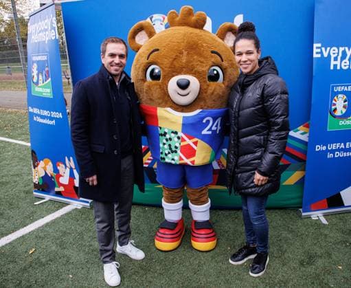 06 11 2023 Düsseldorf The UEFA EURO 2024 will be a soccer festival for all Düsseldorfers, true to the citys motto Everybodys Heimspiel The UEFA EURO 2024 should also leave a lasting vi