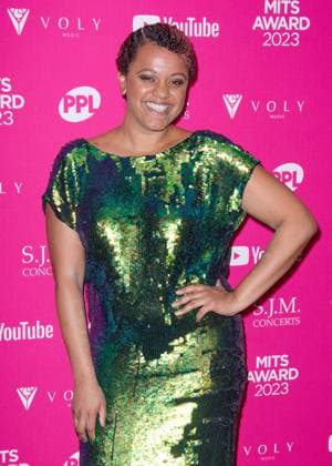 Gemma Cairney attends the Music Industry Trusts Award (MITS), at the Grosvenor House Hotel in London, England. UK. Monday 6th November 2023 - Copyright: xJWx FP_MITS_Award_022