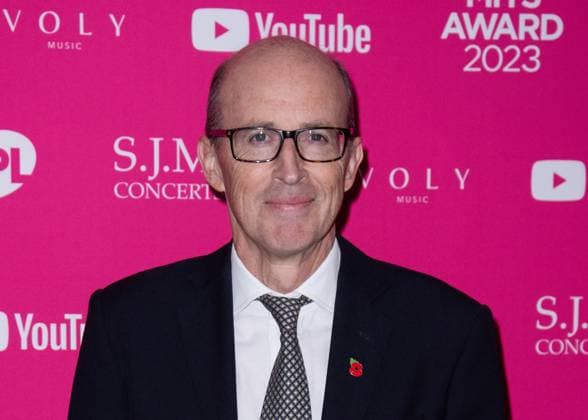 Peter Leathem attends the Music Industry Trusts Award (MITS), at the Grosvenor House Hotel in London, England. UK. Monday 6th November 2023 - Copyright: xJWx FP_MITS_Award_026