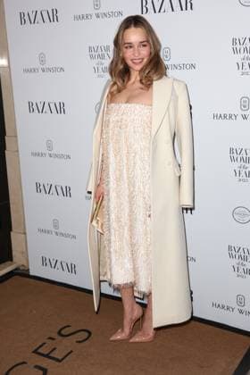 . 07 11 2023. London, United Kingdom. Emilia Clarke arriving at the Harper s Bazaar Women of the Year Awards in London.  xStephenxLockx xi-Imagesx IIM-24785-0025