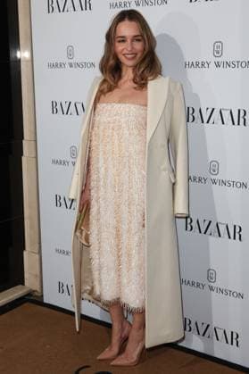 . 07 11 2023. London, United Kingdom. Emilia Clarke arriving at the Harper s Bazaar Women of the Year Awards in London.  xStephenxLockx xi-Imagesx IIM-24785-0026