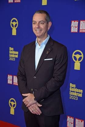 Franciscus van Meel Managing Director BMW M GmbH AWARD CEREMONY THE GOLDEN STEERING WHEEL 2023 at the Axel Springer Tower in Berlin on 07 11 2023