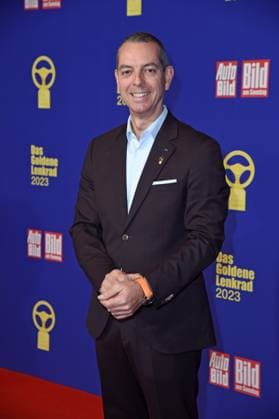 Franciscus van Meel Managing Director BMW M GmbH AWARD CEREMONY THE GOLDEN STEERING WHEEL 2023 at the Axel Springer Tower in Berlin on 07 11 2023