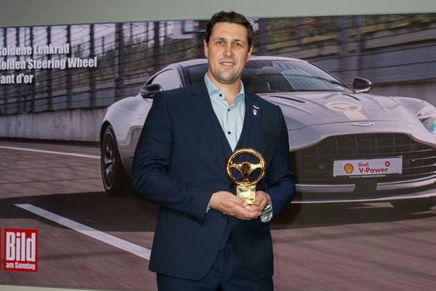 The Golden Steering Wheel 2023 Andreas Bareis at the Golden Steering Wheel 2023 award ceremony at the Axel Springer Tower on 07 11 2023 in Berlin Copyright: xEventpressxKochanx
