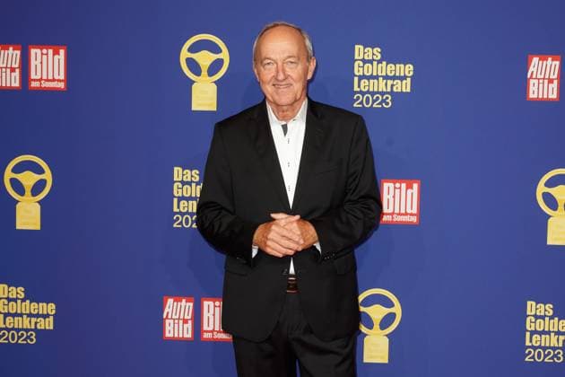 The Golden Steering Wheel 2023 Reinhard Zirpel at the award ceremony for the Golden Steering Wheel 2023 at the Axel Springer Tower on 07 11 2023 in Berlin Copyright: xEventpressxKochanx