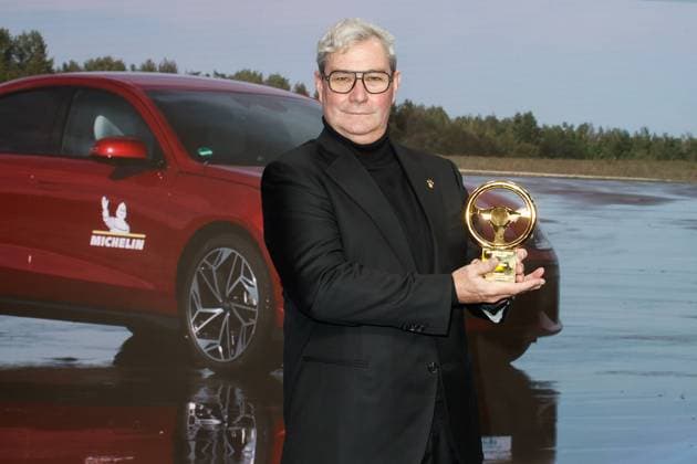 The Golden Steering Wheel 2023 Luc Donckerwolke at the Golden Steering Wheel 2023 award ceremony at the Axel Springer Tower on 07 11 2023 in Berlin Copyright: xEventpressxKochanx