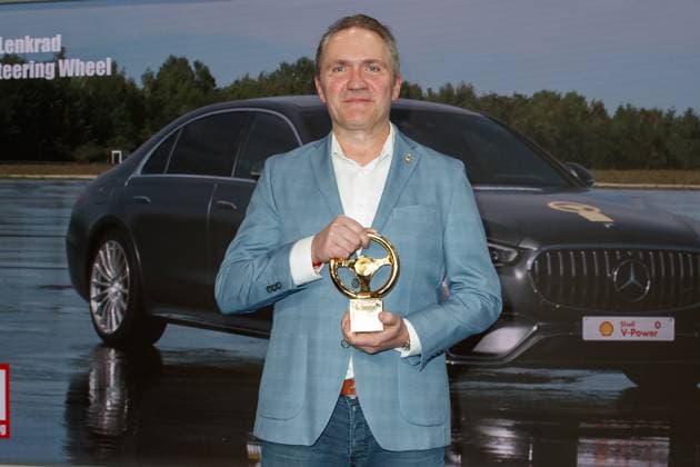 The Golden Steering Wheel 2023 Steffen Jastrow at the Golden Steering Wheel 2023 award ceremony at the Axel Springer Tower on 07 11 2023 in Berlin Copyright: xEventpressxKochanx