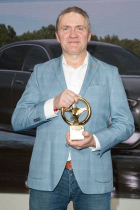 The Golden Steering Wheel 2023 Steffen Jastrow at the Golden Steering Wheel 2023 award ceremony at the Axel Springer Tower on 07 11 2023 in Berlin Copyright: xEventpressxKochanx